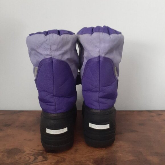 Columbia Kids Purple and Black Winter Boots - Picture 4 of 13